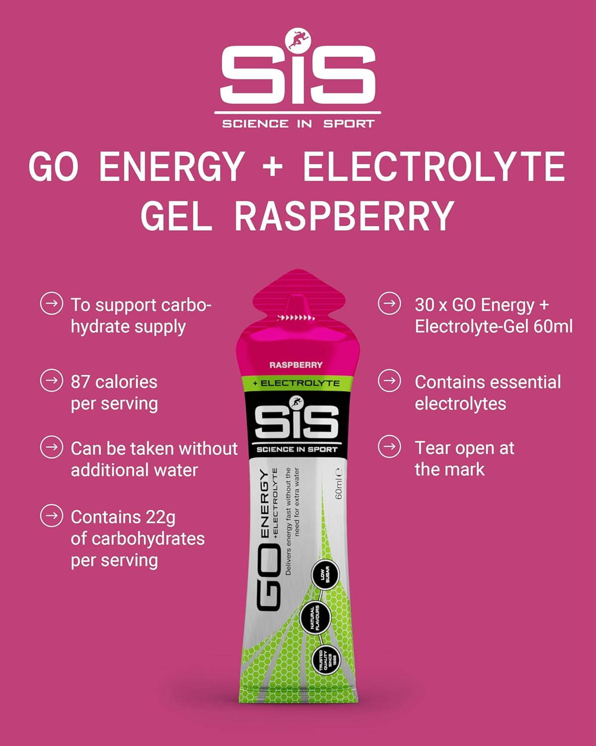 Science in Sport Go Isotonic Energy Gel