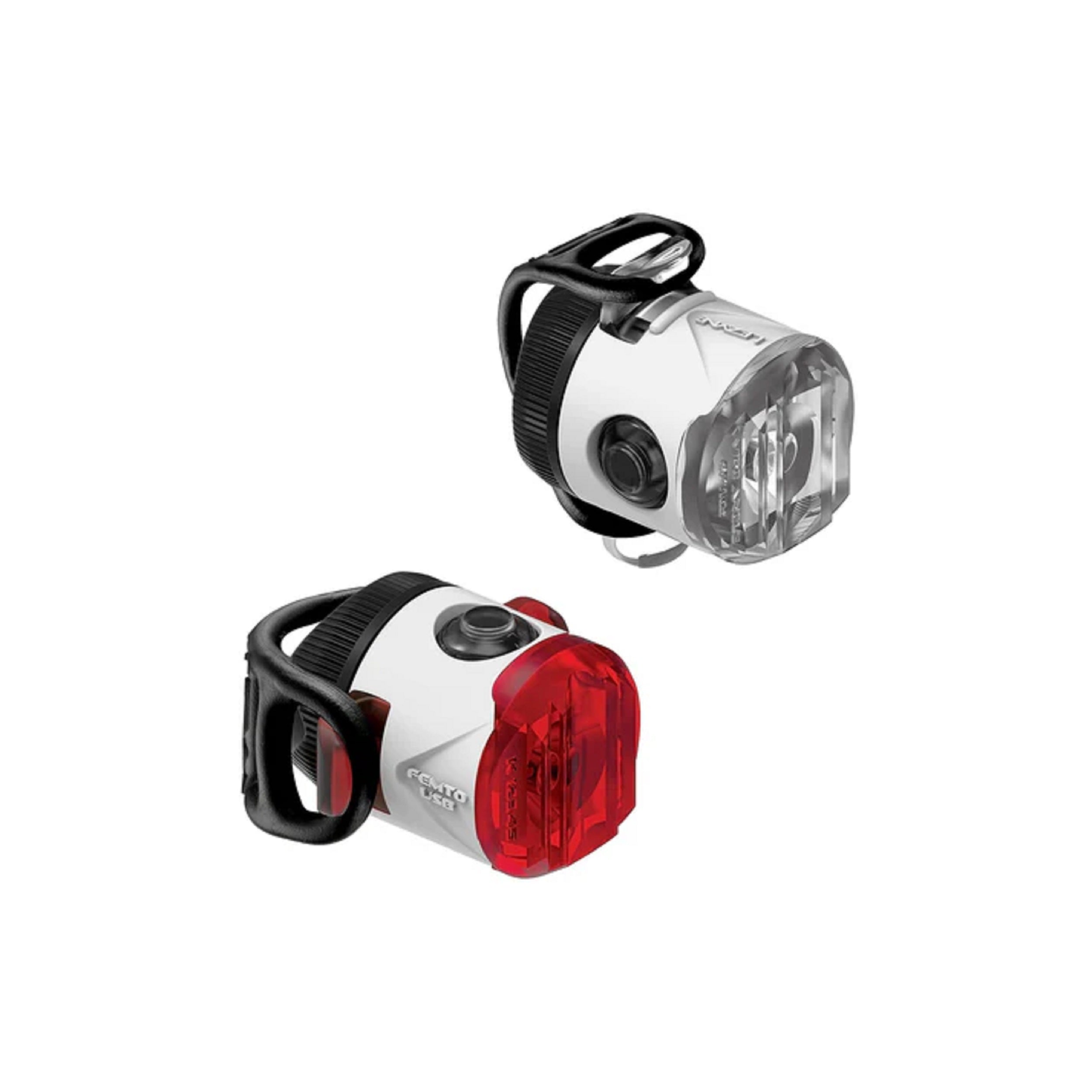 Lezyne Femto Pair USB Rechargeable LED Bike Light