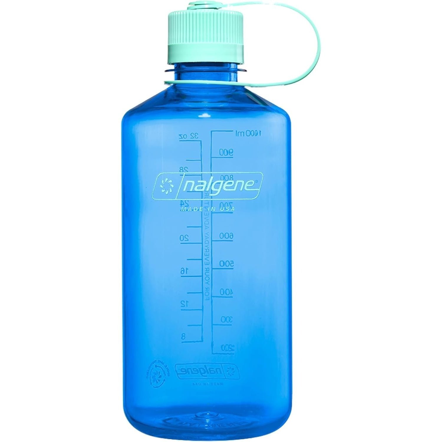 Nalgene COLOUR BLOCK Narrow Mouth Water Bottle - 1L / 32oz