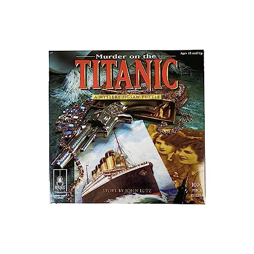 BePuzzled Classic Mystery 1000pc Jigsaw Puzzle - Murder on the Titanic