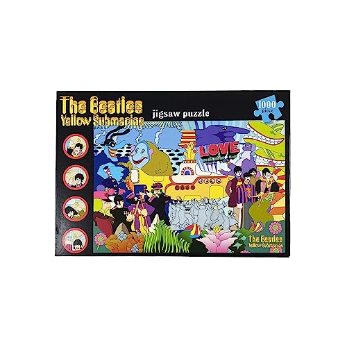Beatles Yellow Submarine (1000 Piece Jigsaw Puzzle)