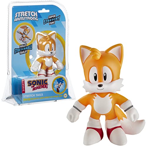 Character Options ltd 07937 Stretch Sonic Tails Toy. Amazing Stretchy Fun. Perfect Christmas OR Birthday Present for Boys and Girls