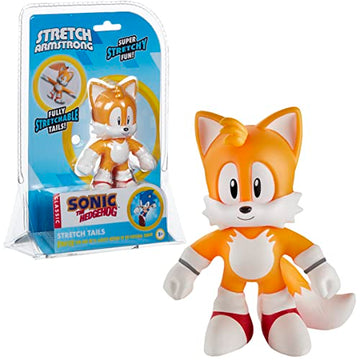 Character Options ltd 07937 Stretch Sonic Tails Toy. Amazing Stretchy Fun. Perfect Christmas OR Birthday Present for Boys and Girls