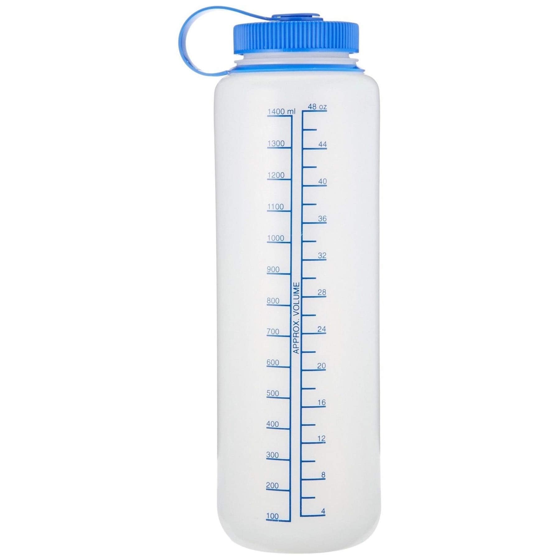 Nalgene 1.5L HDPE Wide Mouth Silo Water Bottle, White-4