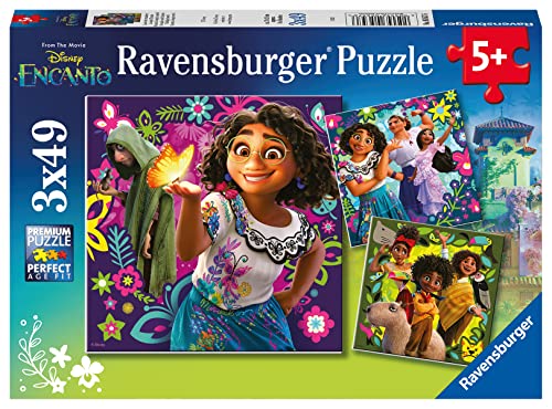 Ravensburger Disney Encanto Jigsaw Puzzle for Kids Age 5 Years Up - The Magic Awaits - 3X 49 Pieces