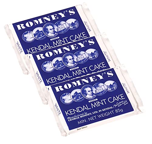 Romneys Kendal Mint Cake 85g Bar Survival Food Ration
