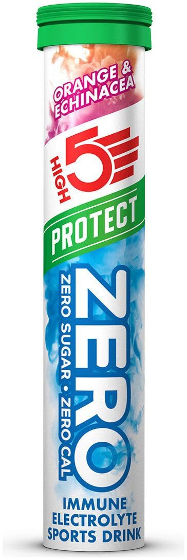 HIGH5 Zero Protect Electrolyte Tablets - 20 Tablets - Orange & Echinacea