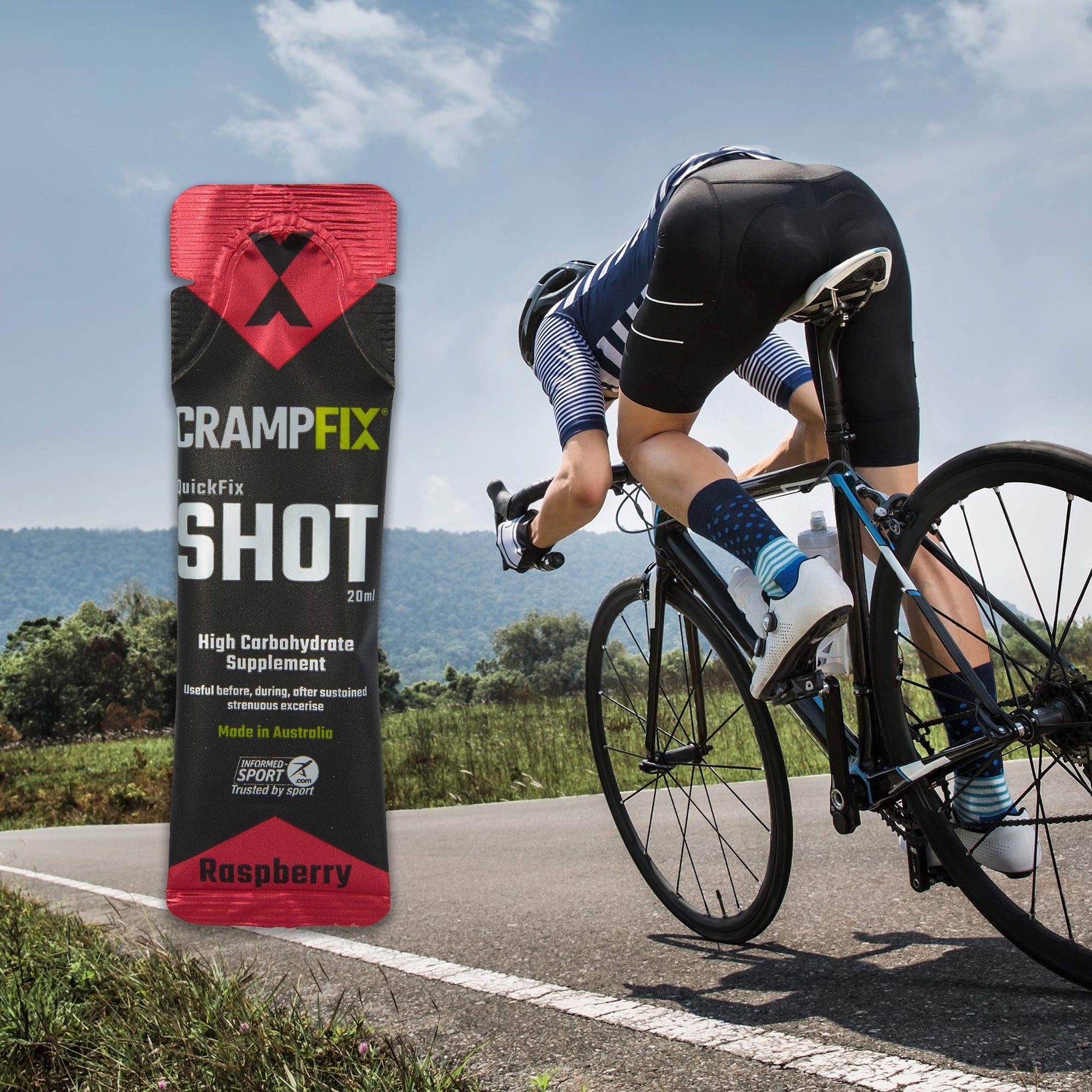 Crampfix QuickFix Shot Sachets - 3 x 20ml Packets