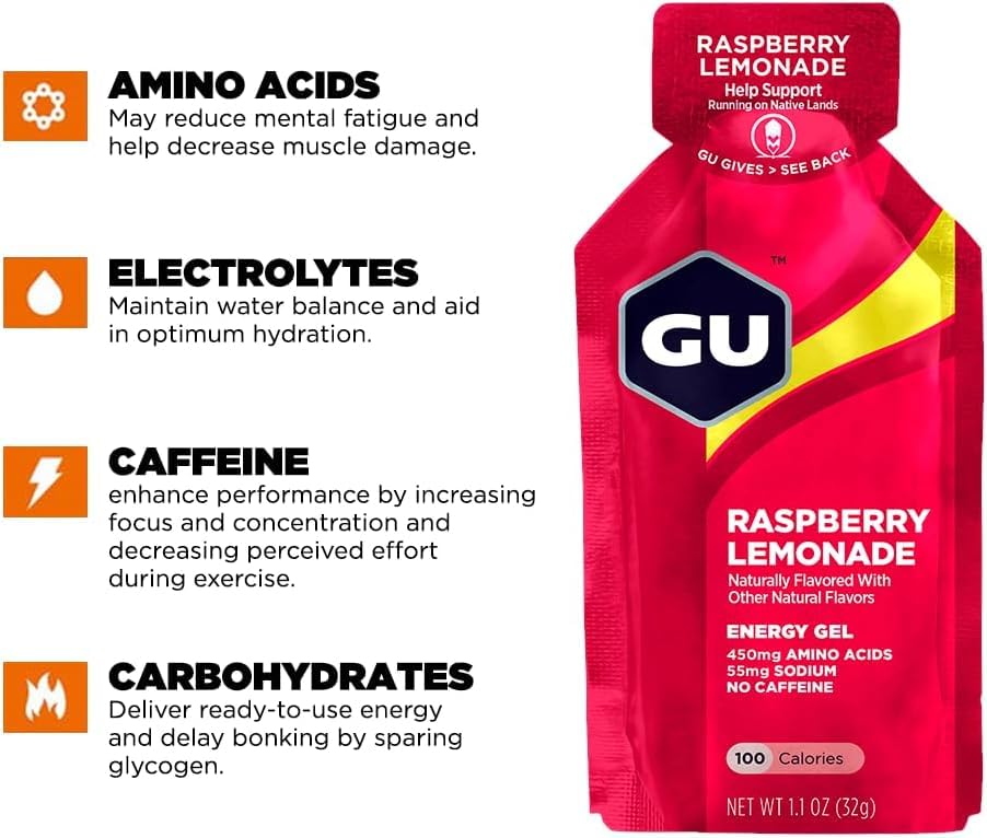 GU Original Energy Gels - 24 Pack