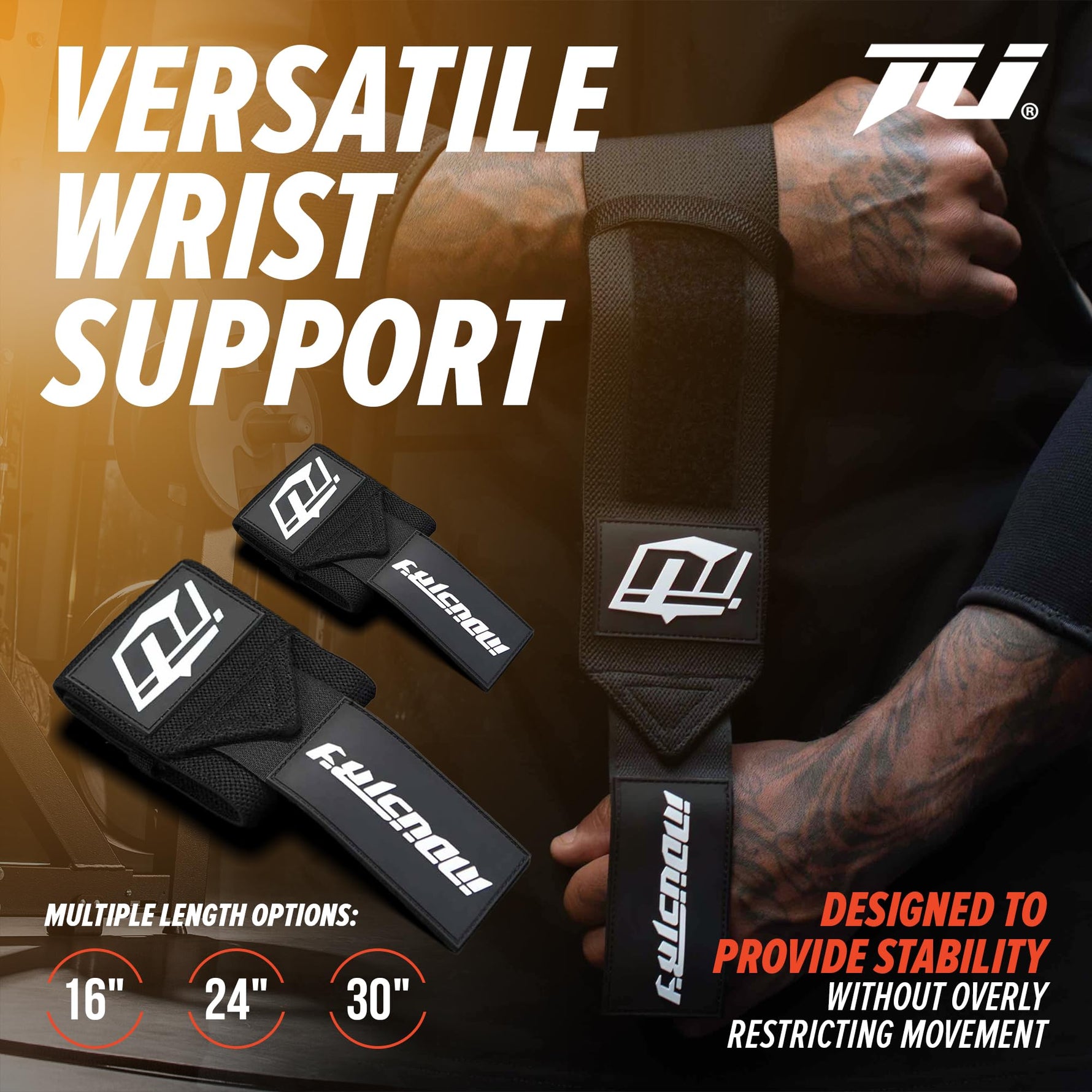 Team Industry Wrist Wraps