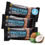 Getbuzzing Nut Free Oat Protein Flapjacks -  Pack of 3 x 55g