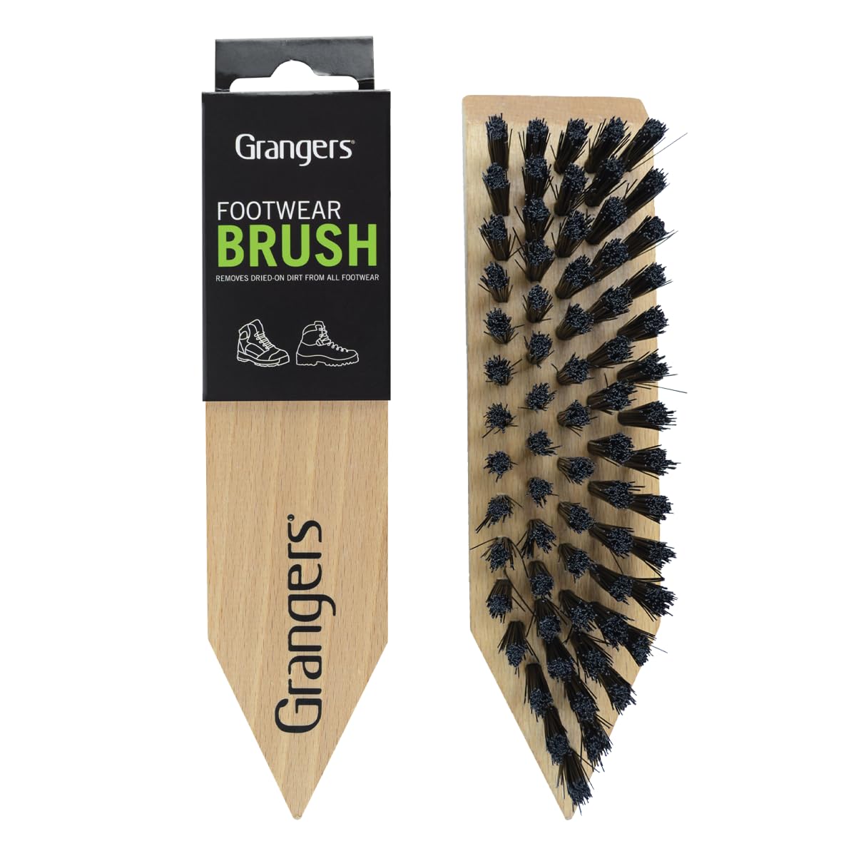 Grangers Boot Cleaning Brush/Versatile Wood-Handled Cleaning Brush (GRF89)