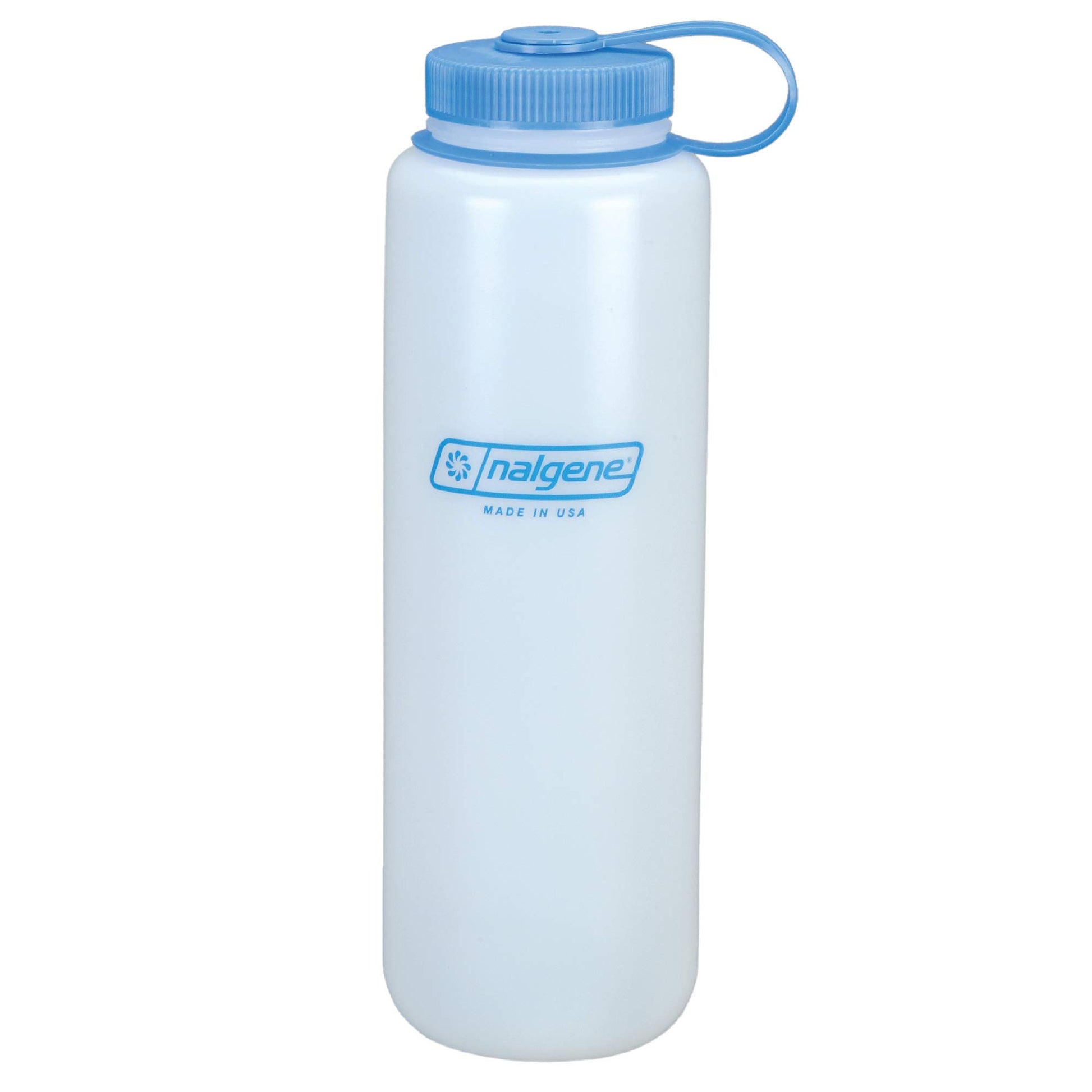 Nalgene 1.5L HDPE Wide Mouth Silo Water Bottle, White-1