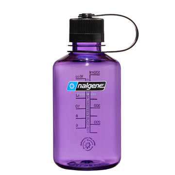 Nalgene Sustain Tritan BPA-Free Water Bottle Made with Material Derived from 50% Plastic Waste, 16 OZ, Narrow Mouth, Purple-1