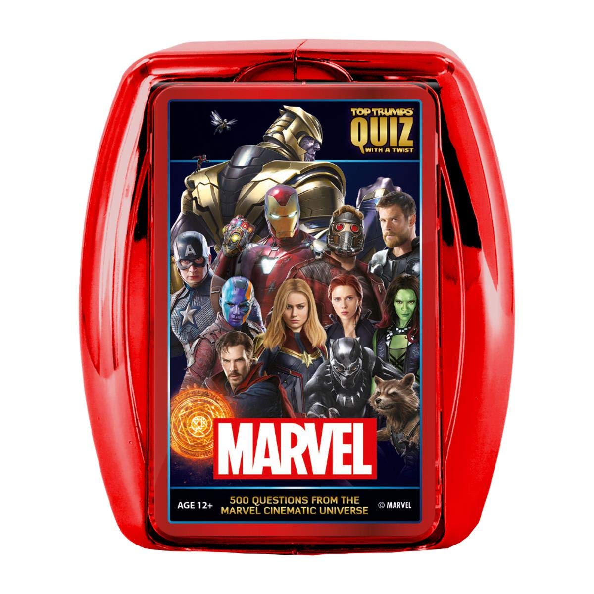 Top Trumps Marvel Cinematic Universe Quiz Game