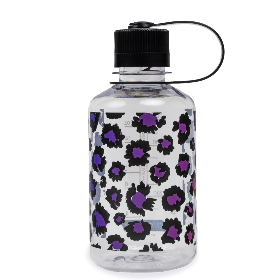 Nalgene Sustain Tritan BPA-Free Water Bottle Made with Material Derived from 50% Plastic Waste, 16 OZ, Narrow Mouth, Rainbow Cheetah-1