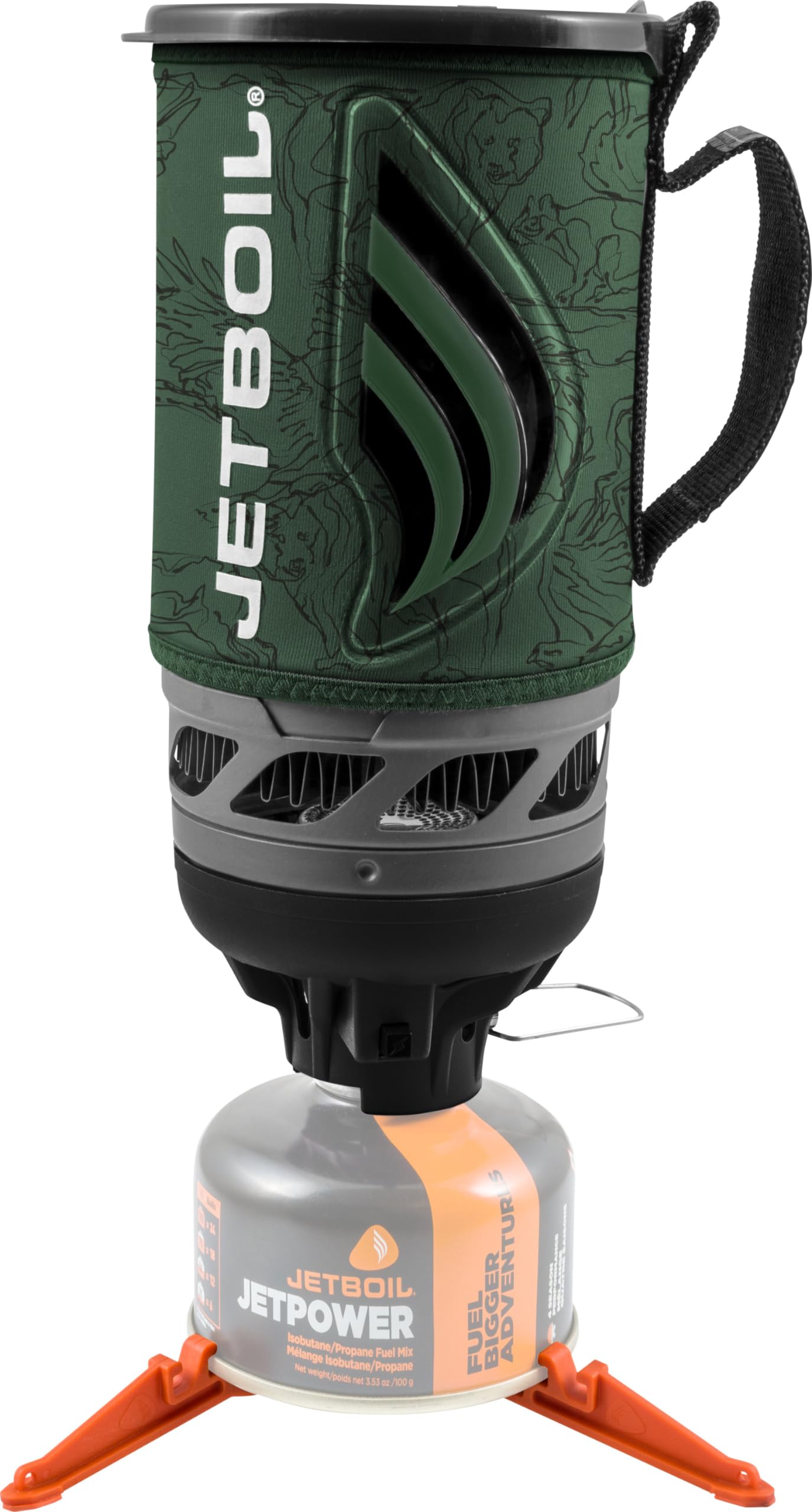 Jetboil Flash Camping and Backpacking Stove Cooking System, Wild-1