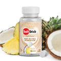 SaltStick FastChews Electrolytes - 60 Chewable Electrolyte Tablets - Salt Tablets for Running, Fast Hydration, Leg Cramps Relief, Sports Recovery - Non-GMO, Vegan, Gluten Free (Coconut Pineapple)-1