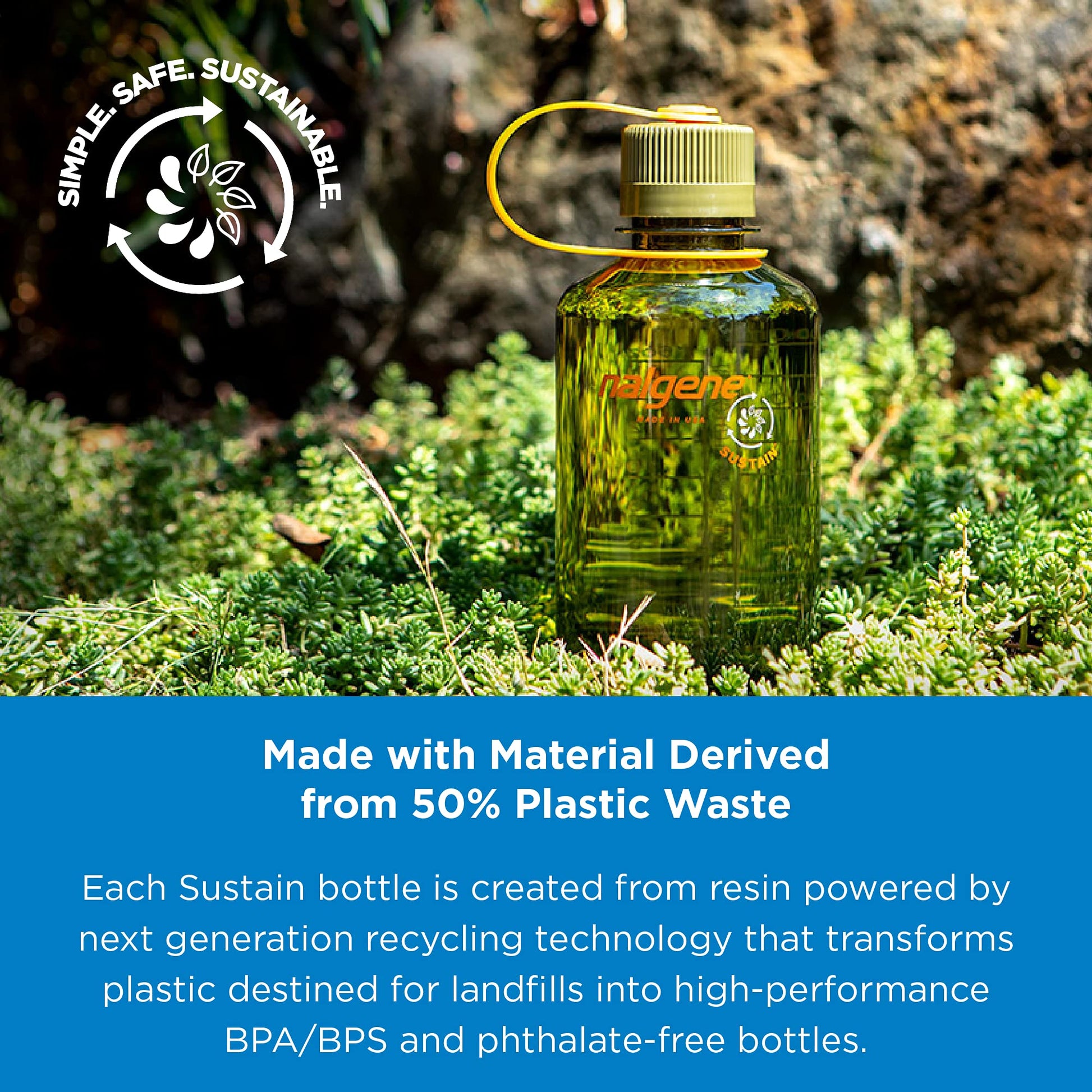 Nalgene EH Sustain Bottle clementine 0,5 L-4