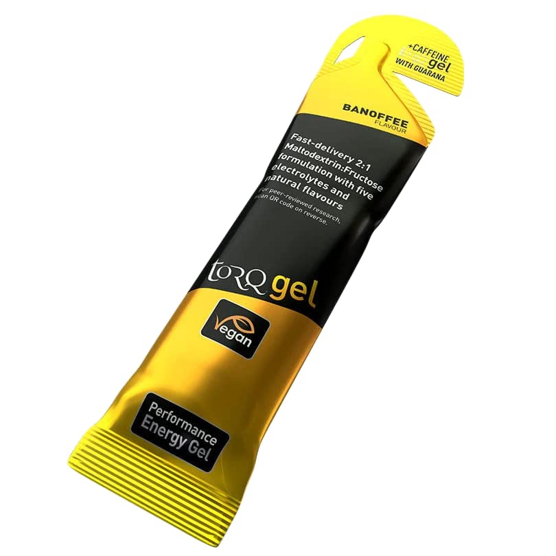 Torq Energy Gels with Guarana (Natural Caffeine)