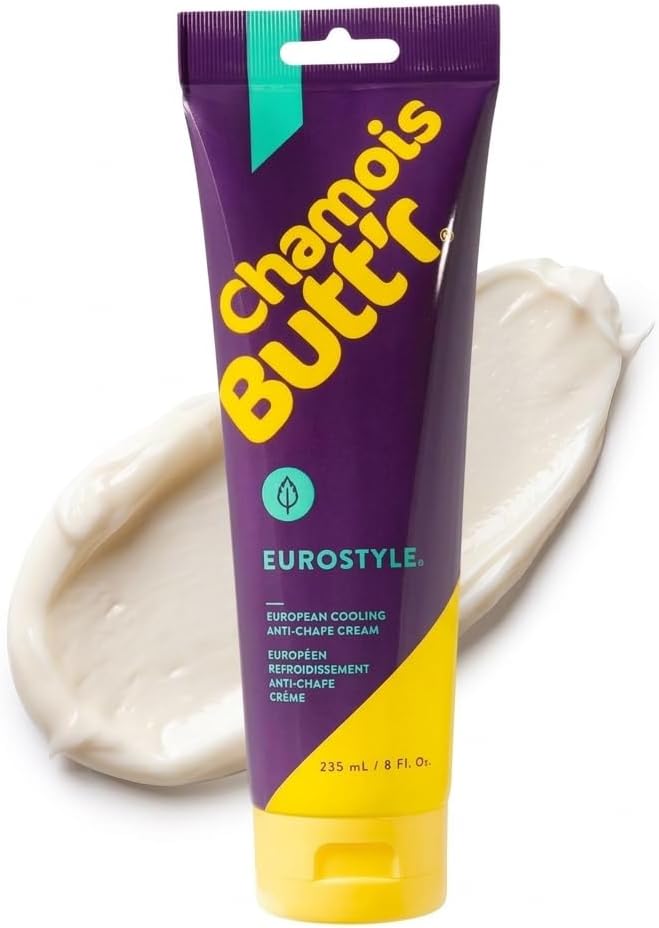Chamois Butt'r Eurostyle Anti-Chafe Cream, 1 Tube 235ml/8oz