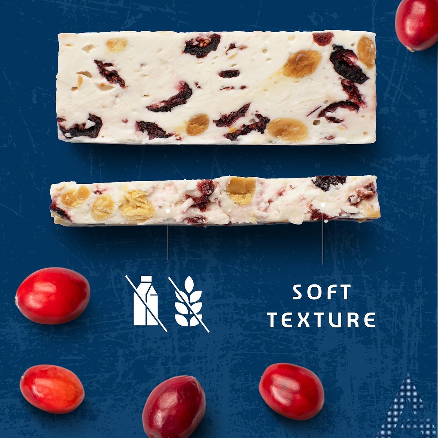 Amacx Nougat Energy Bars - 3 x 37g Bars