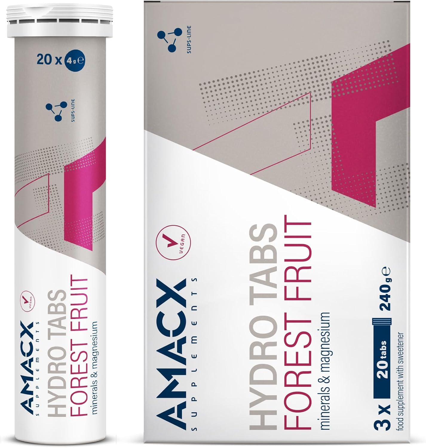 AMACX Hydro Tabs - 3 Tubes of 20