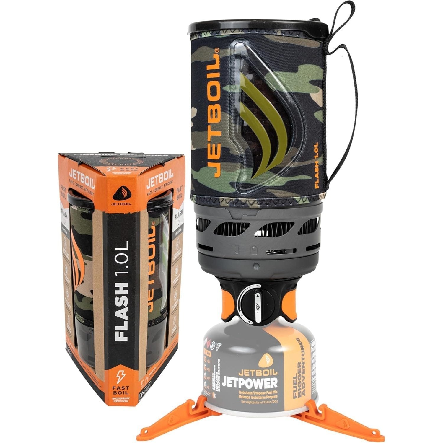 Jetboil Flash Portable Stove 1L(Gas Canister Not Included)