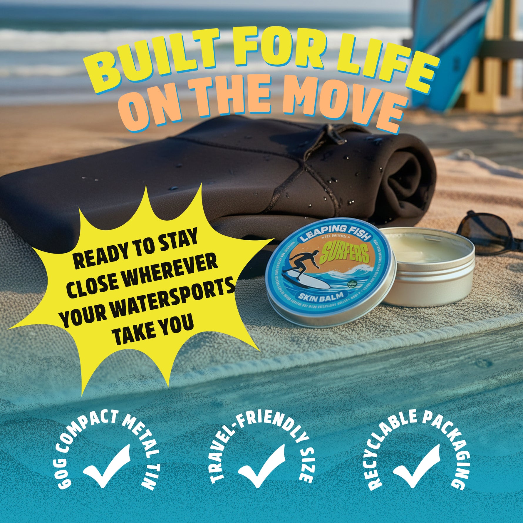 Leaping Fish Surfers Skin Balm