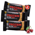 Getbuzzing Nut Free Oat Protein Flapjacks -  Pack of 3 x 55g