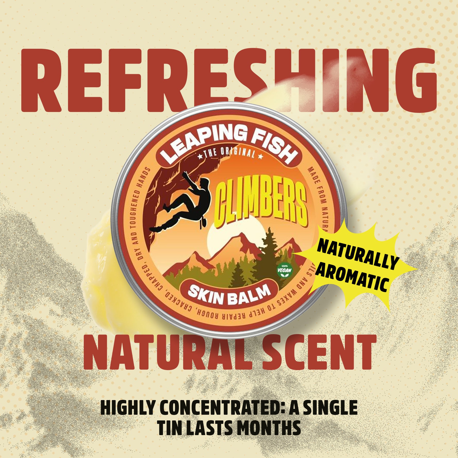 LEAPING FISH Climber's Skin Balm
