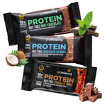 Getbuzzing Nut Free Oat Protein Flapjacks -  Pack of 3 x 55g