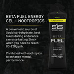 SIS Beta Fuel + Nootropics Energy Gels - 6 Pack