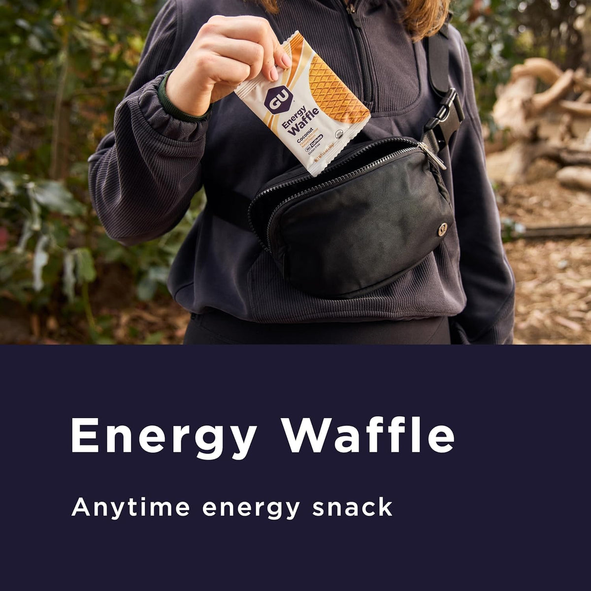 GU Energy Caramel Coffee Stroopwafel Dutch Style Syrup Waffle - Pack of 16