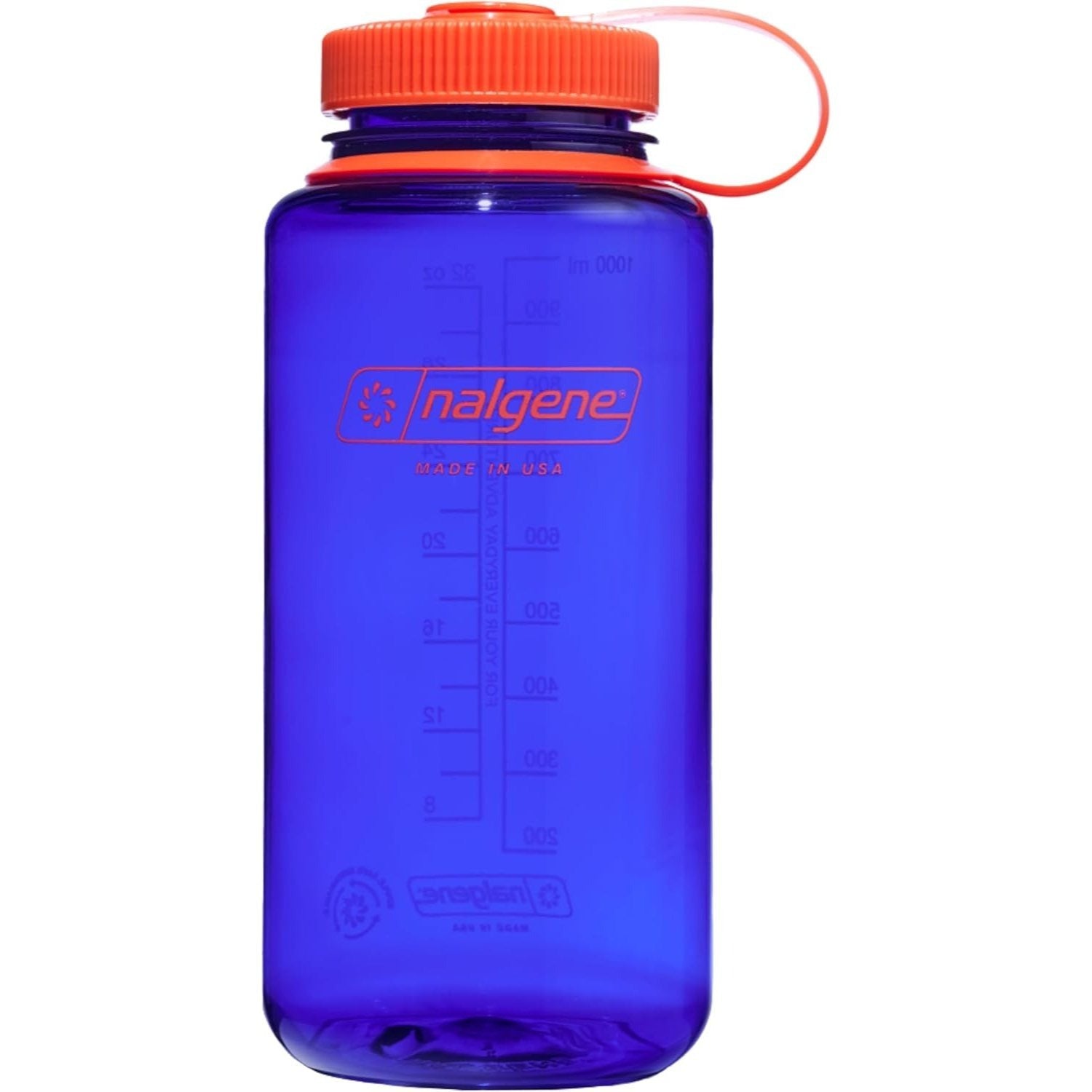 Nalgene COLOUR BLOCK Wide Mouth Water Bottle - 1L / 32oz