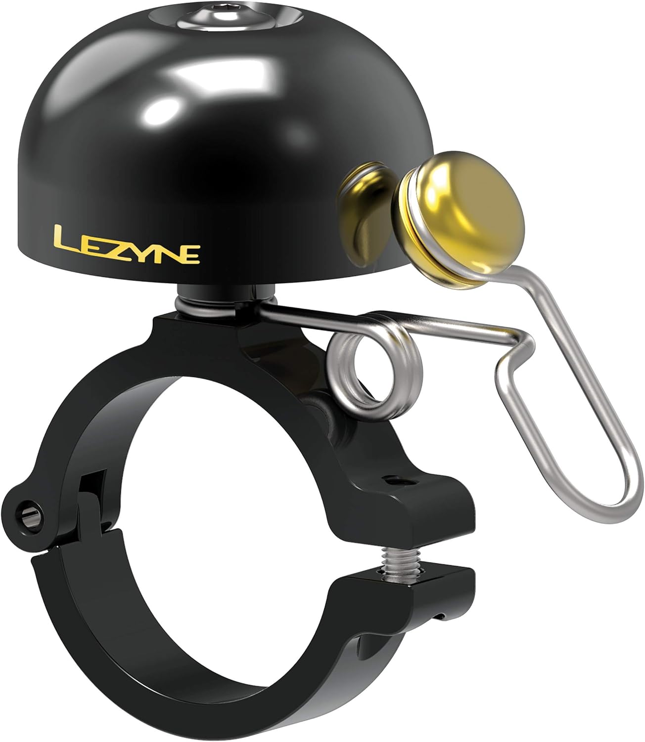 LEZYNE bell accessory classic brass bell black