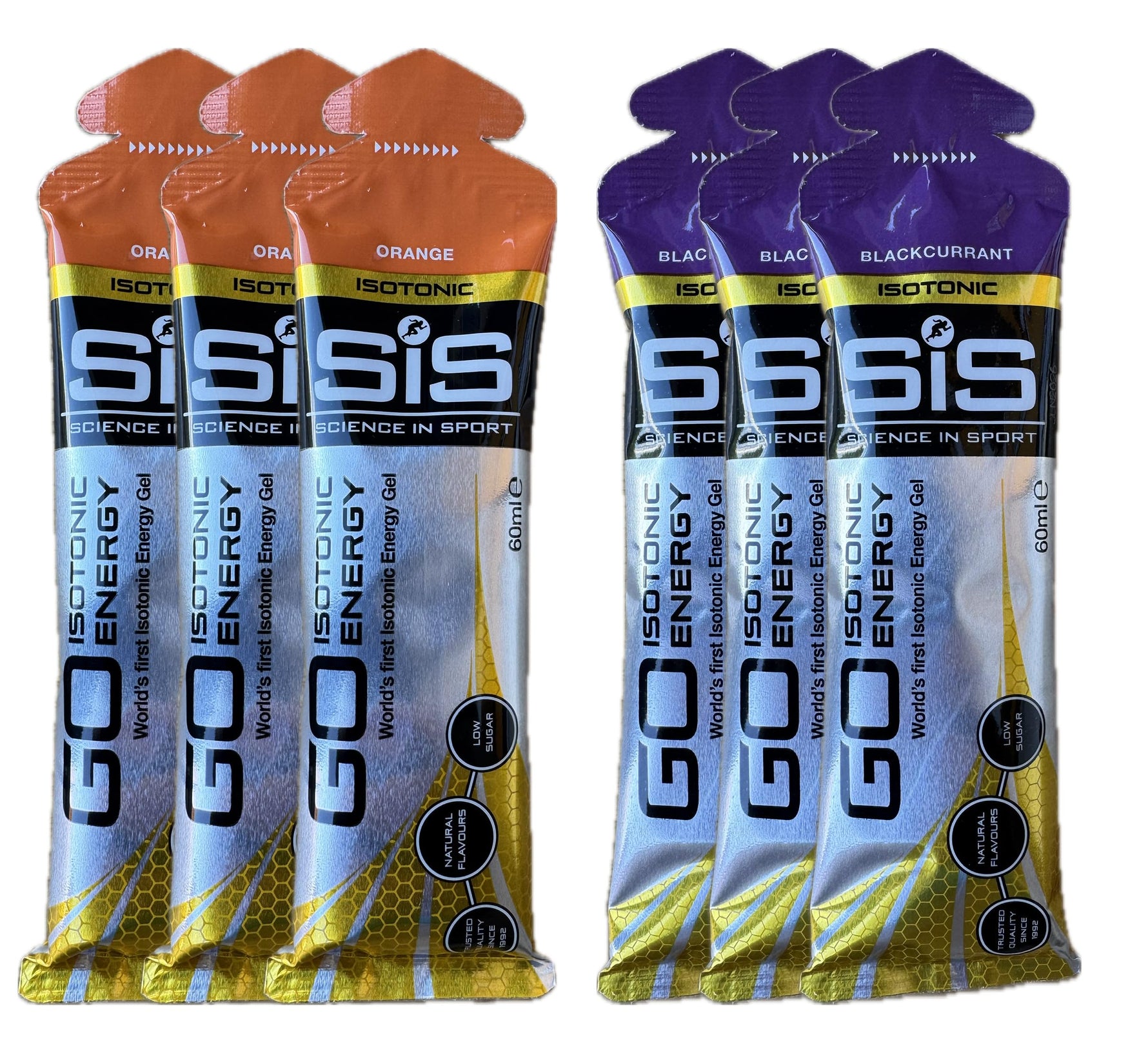 SIS GO Isotonic Energy Gels 60ml Sachets