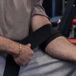 Team Industry Black Elbow Wraps