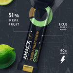 AMACX Turbo Fruit Chew Bar Citrus - 12 x 50 g