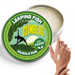 LEAPING FISH Climber's Muscle Rub - Essential Oil Recovery Balm - 60g Tin