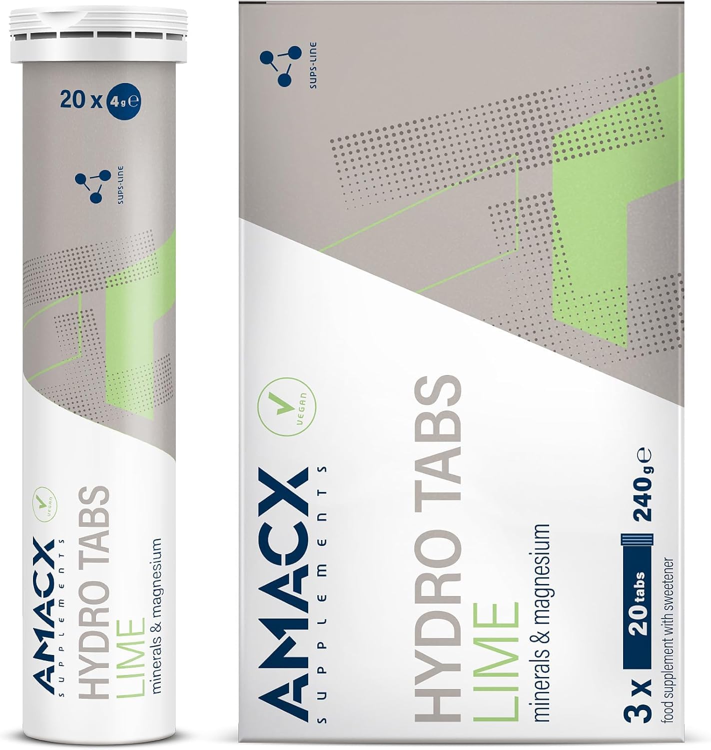 AMACX Hydro Tabs - 3 Tubes of 20