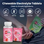 SaltStick Fastchews Electrolyte Replacement - 2 x Packets of 10 Tablets