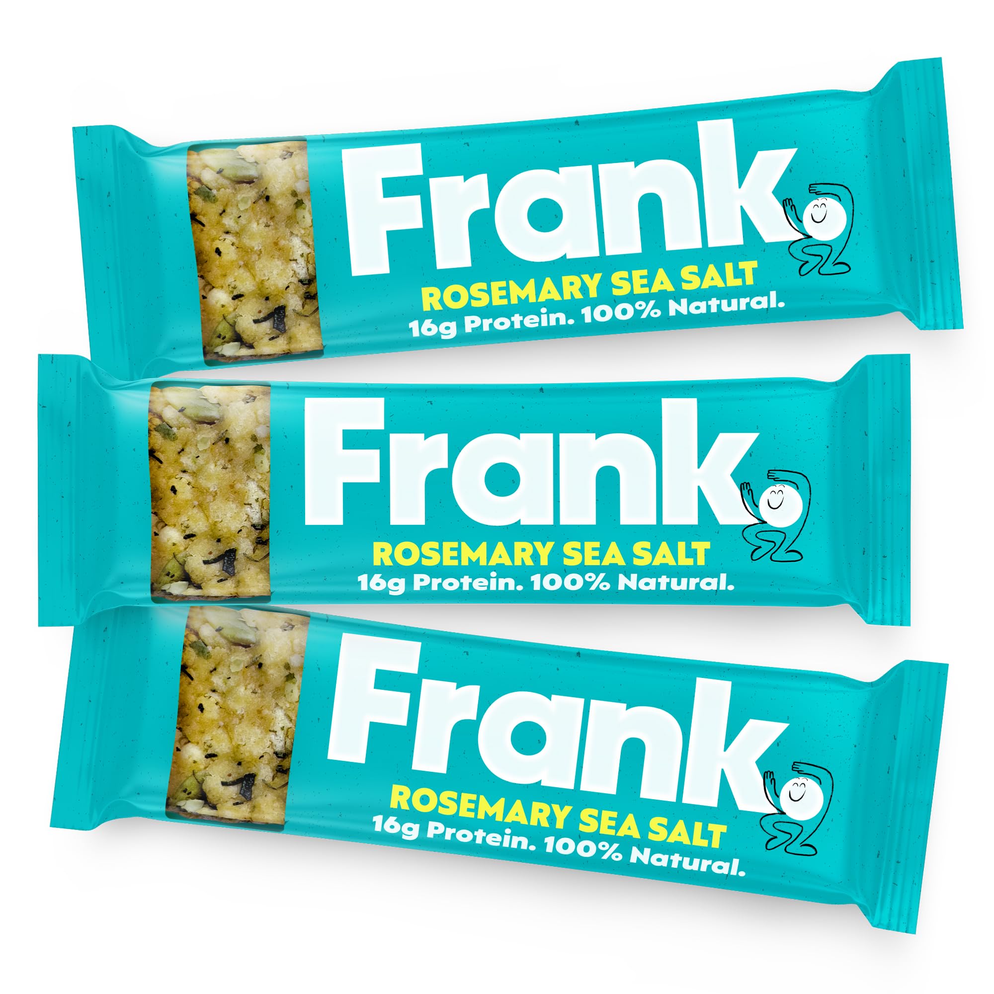 Frank Savoury High Protein Bars - 3 x 50g Taster Pack