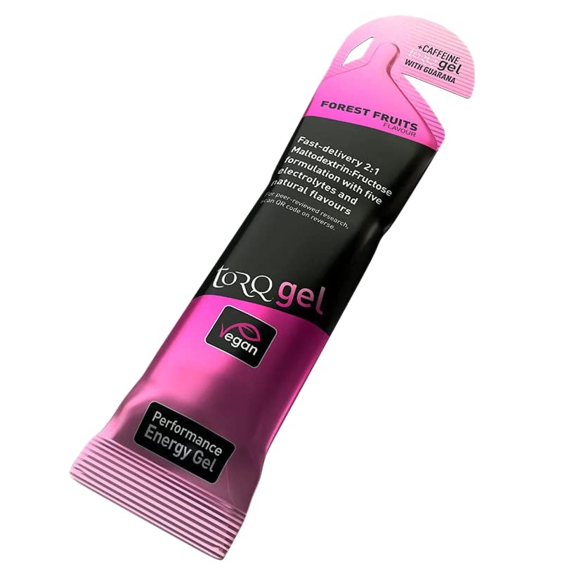 Torq Energy Gels with Guarana (Natural Caffeine)