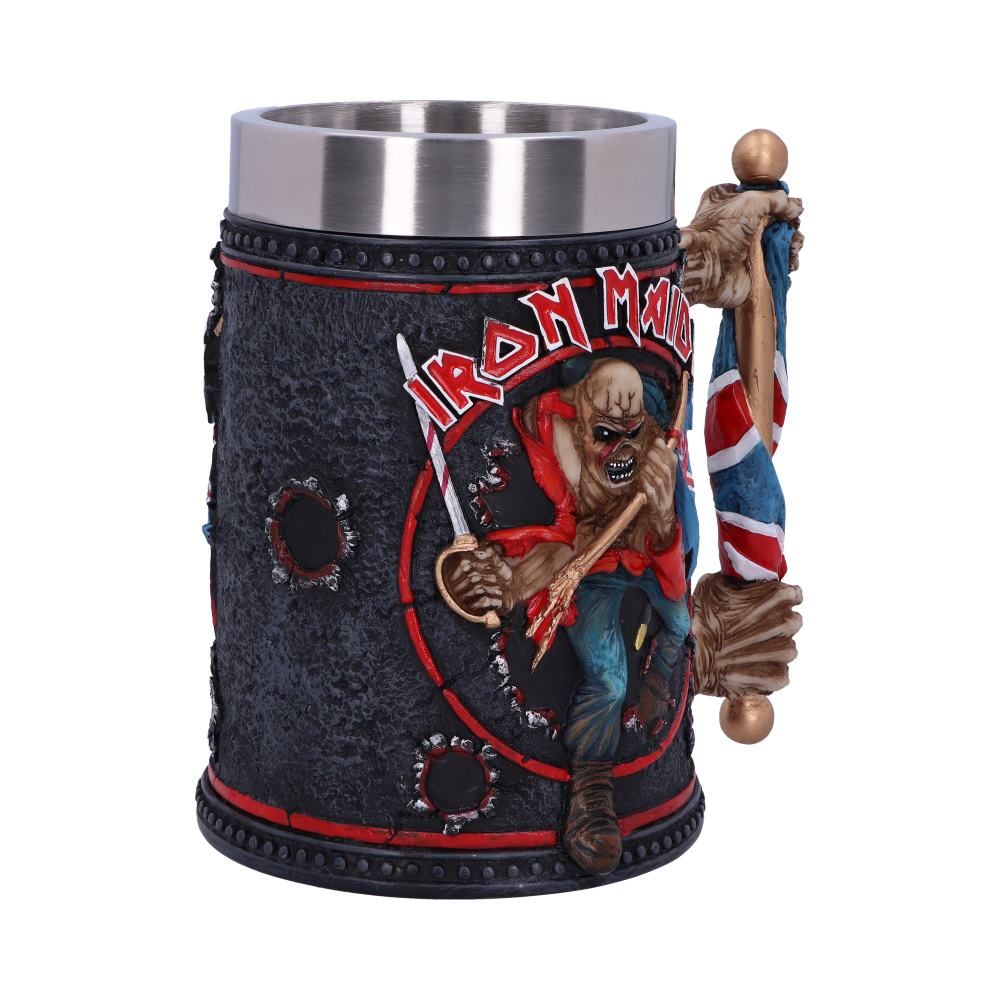 Iron Maiden Eddie The Trooper Tankard Mug - Officially Licensed