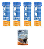 NUUN Sport Electrolytes Hydration Tablets - 4 Tubes of Electrolyte Tabs (40 Total Tablets)