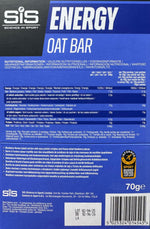 SiS Energy Oat Bar - Pack of 4 x 70g Bars