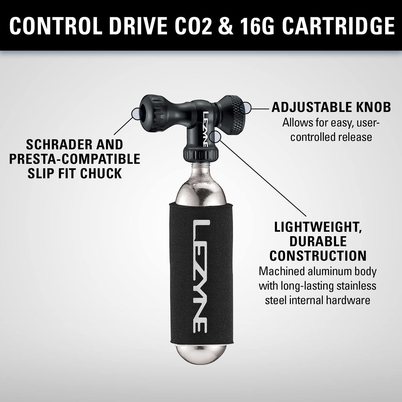 Lezyne Control Drive CO2 Kit, Control Drive