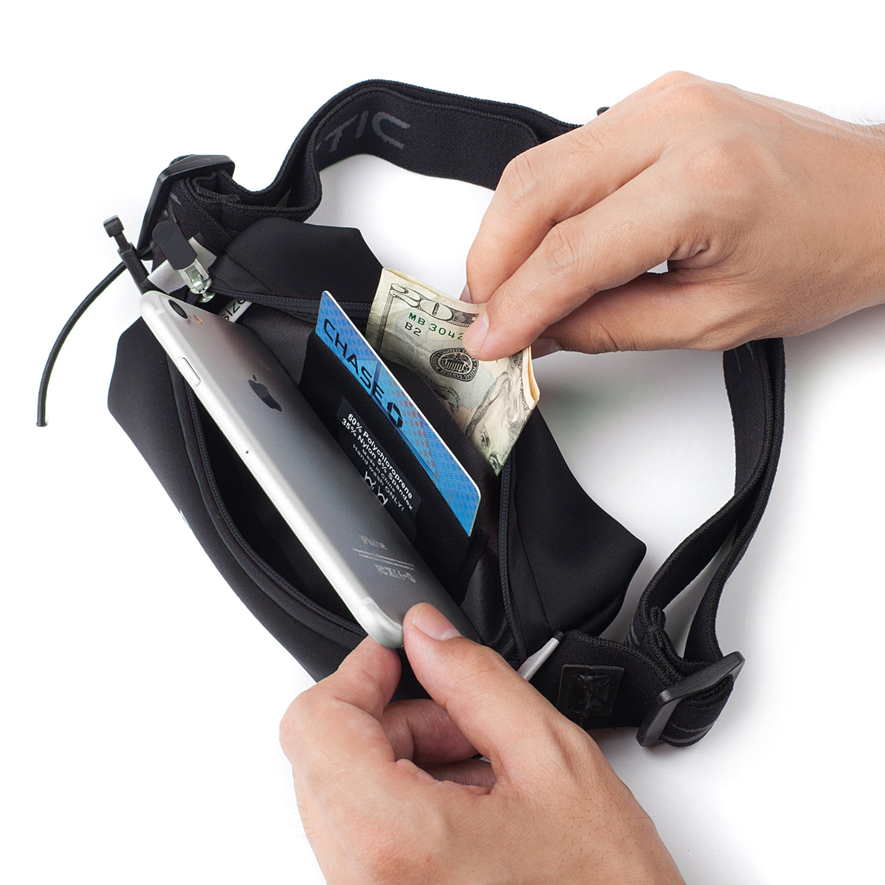 Fitletic Neo Racing Phone Holder / Running Belt (One Size)