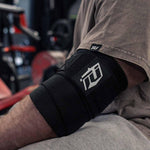 Team Industry Black Elbow Wraps